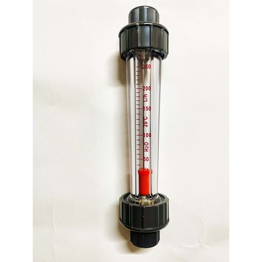 LZS-15 25-250 lt/h Plastik Tüplü Debimetre