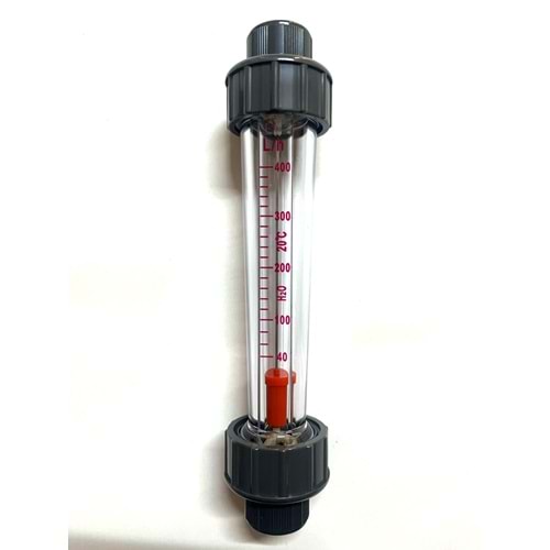 LZS-15 40-400 lt/h Plastik Tüplü Debimetre