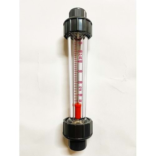 LZS-15 60-600 lt/h Plastik Tüplü Debimetre