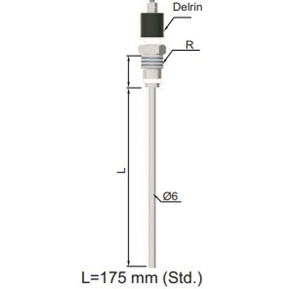 ELC 11 İletkenlik Tip Seviye Elektrodu