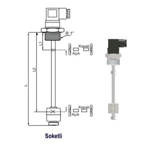 ELSp-1750 Şamandıralı Seviye Şalteri
