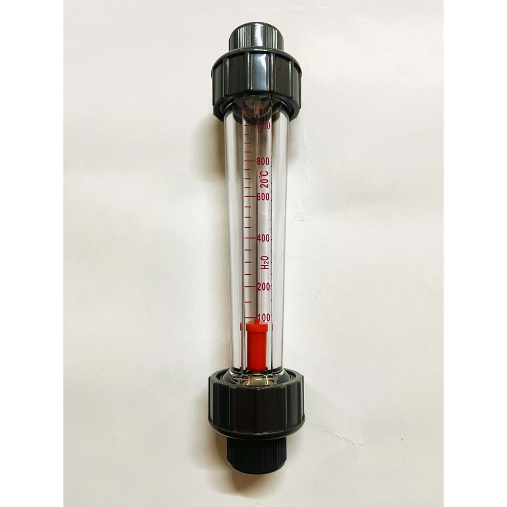 LZS-15 100-1000 lt/h Plastik Tüplü Debimetre
